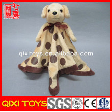 cobertor de bebê fabricantes china cão recheado de pelúcia animal cobertor cabeça